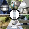thumbnail image 7 of Ortis 7-Day Programmable In-Wall Timer Switch, Sunrise/Sunset & Random Mode, LCD, for Lights/Fans, Neutral Wire Required, 7 of 7