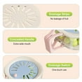 thumbnail image 5 of 2 in 1 Drainer and Strainer, Multifunctional Draining Basket with Lid and Foldable Handle, Kitchen Colander and Vegetable Washing Bowl for Fruits Rinsing Straining Storage, 1 Pcs, 5.9x3.34", 5 of 8