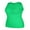 Green, variant on Sociala Womens Sleeveless Ribbed Tank Tops Full Back Sport Tops