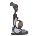 thumbnail image 1 of Escultura Africana, Estatua Africana Estilo Artístico De La Tribu Africana Aspecto Realista Para Estante ANGGREK Otros, 1 of 8