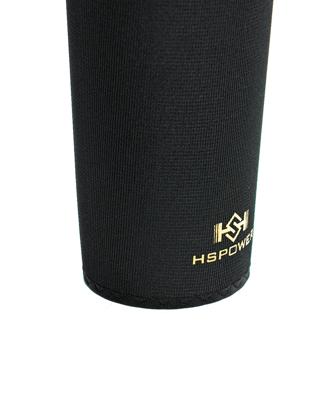 HANSU POWERLIFTING KNEE SLEEVES, 7MM NEOPRENE EXTRA STIFF GOLD