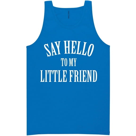Say Hello To My Little Friend Neon Tank Top