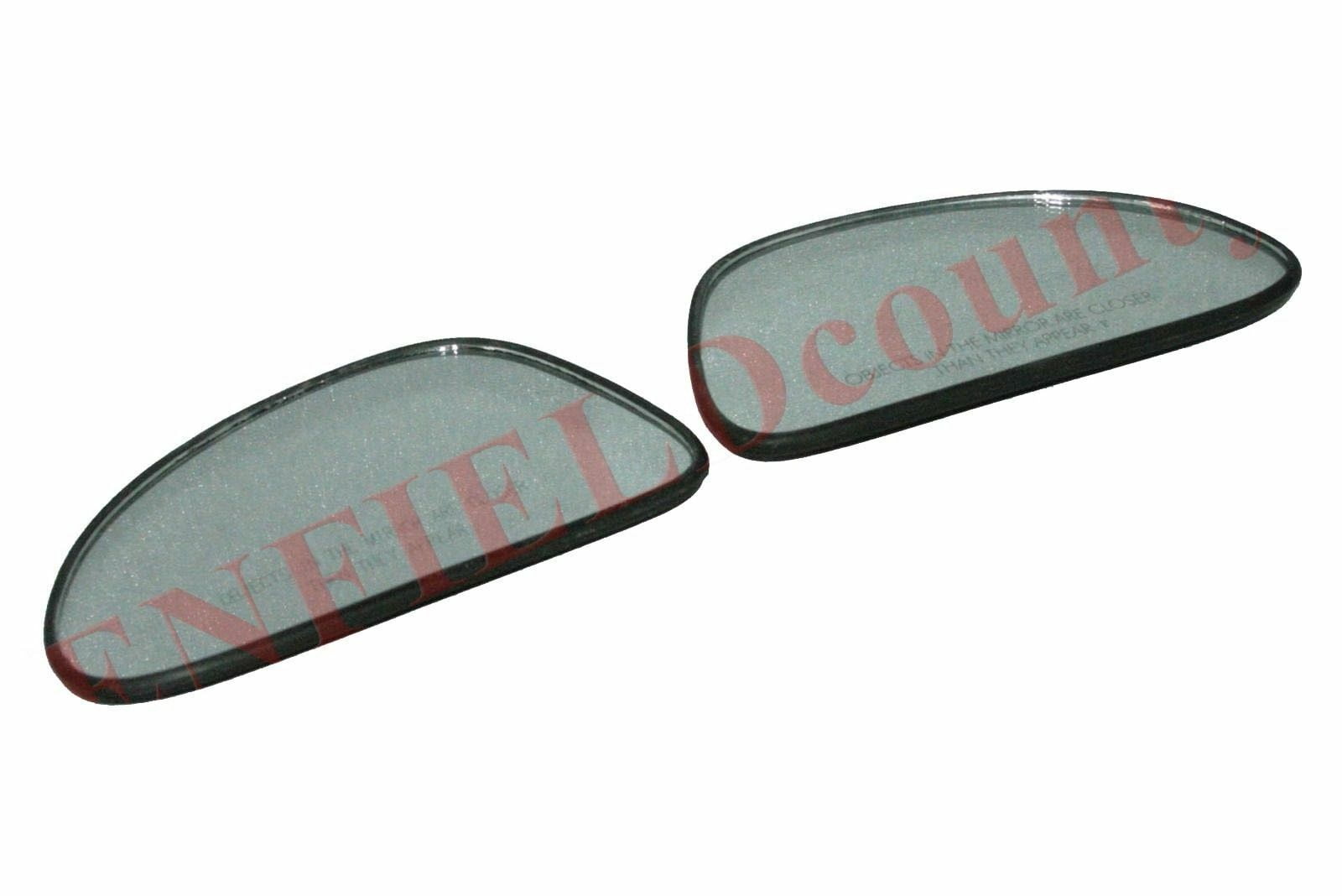 Convex Mirror Glass With Plastic Base Plate Left Hand Side Heated 