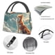 thumbnail image 4 of Easygdp Starry Sky Cloud Fox Bolsa de Almuerzo Insulada Reutilizable, Bolsa de Mano y Bandolera para Oficina, Trabajo, Viajes, 4 of 6