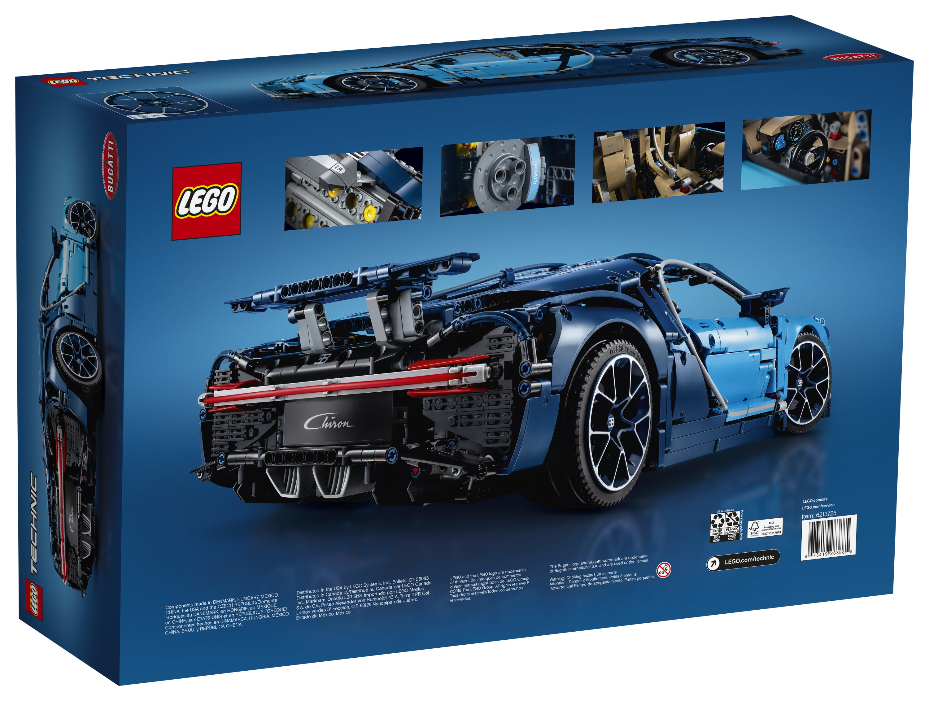Finally completed the LEGO TECHNIC Bugatti Chiron build. What an  experience, by far the most truly technical, crazily in-depth, LEGO set I  have ever completed. Took my time and enjoyed the build