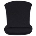 thumbnail image 1 of Cateissary Color sólido 200*240*4mm tela protectora de muñeca EVA inferior alfombrilla de ratón para juegos alfombrilla colorida antideslizante Juegos de teclado y mouse para computadora negro, 1 of 6