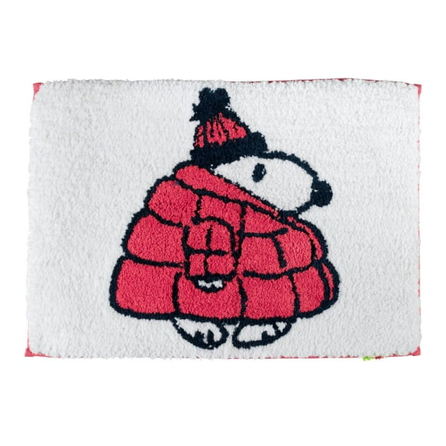 Alfombra de baño coleccionable Peanuts Snoopy Puffer Coat