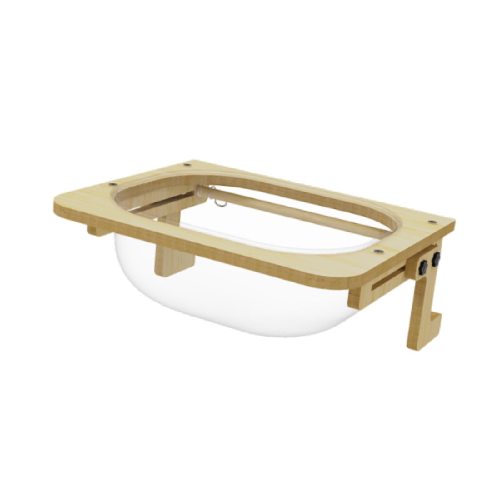 Vaveren Cat Window Hammock Washable Cat Window Perch for Playing Napping Overlooking