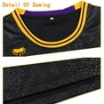 KB, Mamba front 8 and back 24 basketball uniforms, embroidered clothing ...