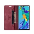 thumbnail image 3 of For Huawei P30 Lite New Edition Huawei nova 4e Huawei P30 Lite Wallet Case AUTSPACE A01 Leather Stan, 3 of 5