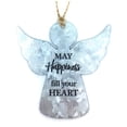thumbnail image 3 of May Happiness Fill Your Heart Angel Christmas Tree Ornament, 3 of 4