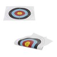 thumbnail image 3 of Objetivo De Dardos De Papel Objetivo De Papel Completo Anillo Práctico Objetivo De Papel Práctica De Tiro Equipo De Tiro Con Arco De Papel 10 Uds. 40*40Cm Kearding OD006457-00, 3 of 6