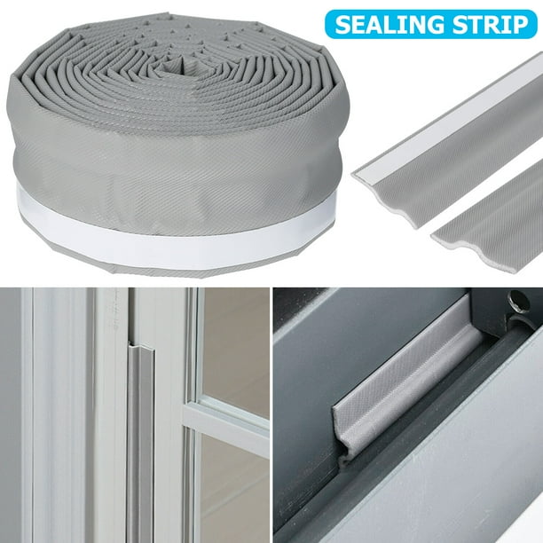 Muross Window Sealing Strip Acoustic Foam Self Adhesive Seal Tape For Sliding Door Windows Windproof Soundproof Cotton Gap Sound Com Self Adhesive Foam Seal Tape, Compression Strips For Sliding Doors