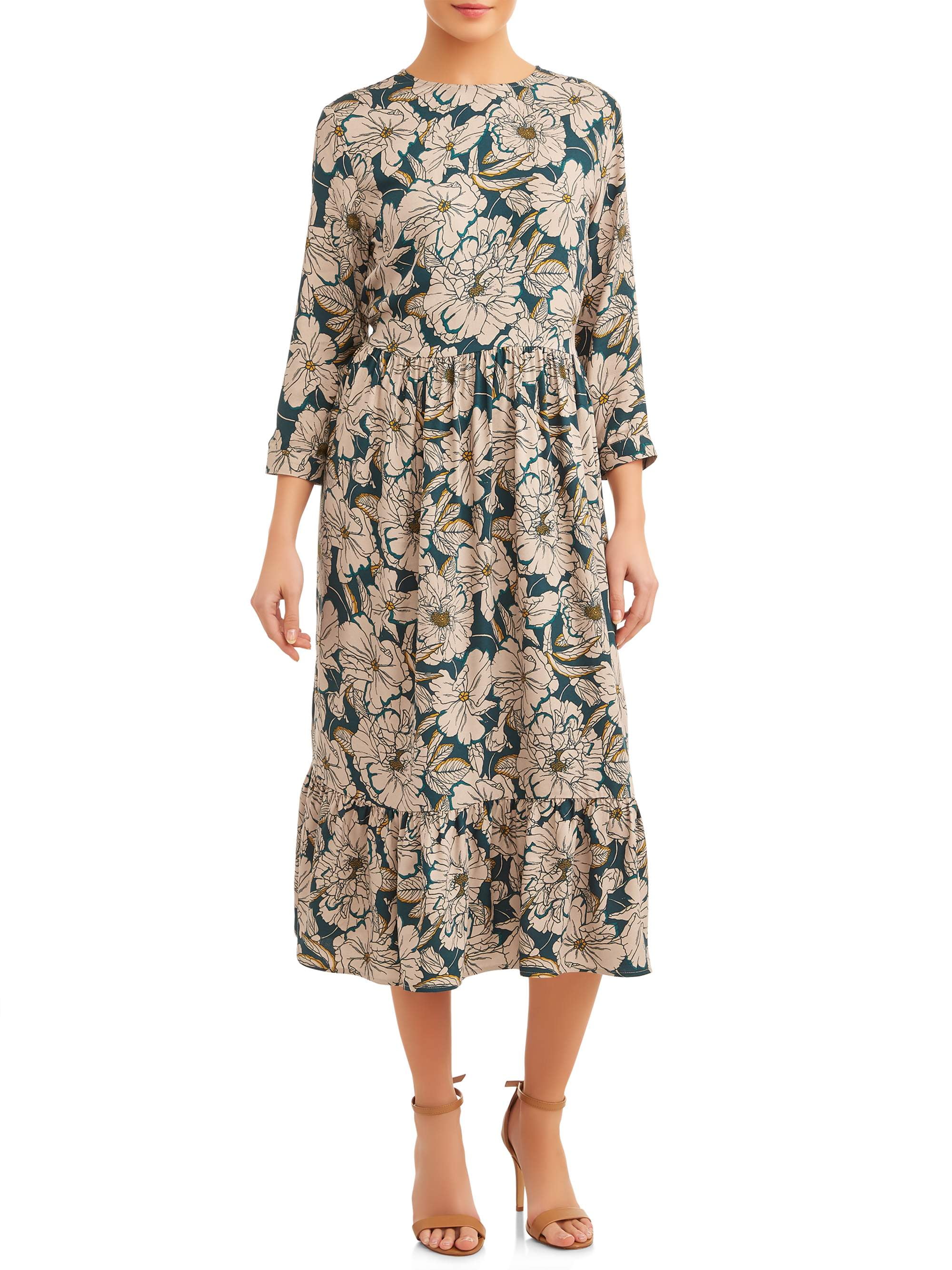 time and tru maxi dress