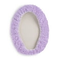 Mainstays Basic Purple Polyester 19" x 22" Toilet Lid Cover