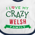 thumbnail image 4 of Inktastic Wales Funny Welsh Family Reunion Boys or Girls Baby Bib, 4 of 4