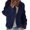 Navy, variant on Vedolay Sweaters for Women Trendy Long Sleeve Top Casual Solid Open Front Jacket 2023 Watermelon Red,S