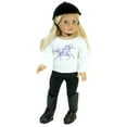 thumbnail image 2 of Sophia's 4-Piece Horseback Riding Outfit with Riding Helmet and Boots Set for 18'' Dolls, Black, 2 of 6
