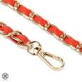 thumbnail image 5 of Luxtrada 45" Purse Chain Strap-Handbags Replacement Chains Metal Chain Strap for Wallet Bag Crossbody Shoulder Chain Red, 5 of 7