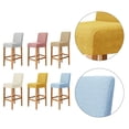 thumbnail image 4 of Mosiee Home Hotel Club Bar Chair Cover Barstool Grain Velvet High Stool Cover, 4 of 6