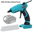 thumbnail image 2 of Hot Melt Glue Gun For Makita/DEWALT/BlackDecker/Milwaukee 18V Li-ion Battery, 2 of 5