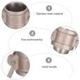 thumbnail image 3 of unbranded 1Ud Cam and Groove Connector En Acero Inoxidable Para Uso Industrial Resistente Y Duradero, 3 of 7