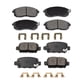 thumbnail image 1 of Balatas AG para Auto Completo para Nissan Altima Coupe SR 2010 a 2012 8 Piezas Nuevas, 1 of 5