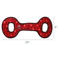 thumbnail image 6 of Tuffy No Stuff Ultimate Tug-O-War Red Paw Durable Squeaky Dog Toy, 6 of 8