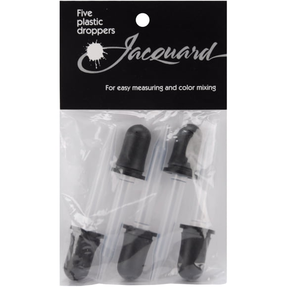 Jacquard Plastic Droppers 5/Pkg-