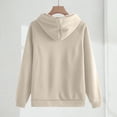 thumbnail image 6 of GiLiling Tracksuit for Girls Set, 2-Piece Outfit with Pocket Hoodie and Pants, Fall Jogging Workout Set for Kids (Beige, 15-16 Years), 6 of 7