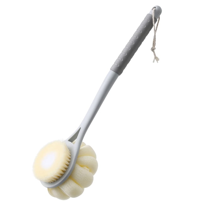 Cepillo de ducha HONOMA Soft Bristles con esponja vegetal de calabaza