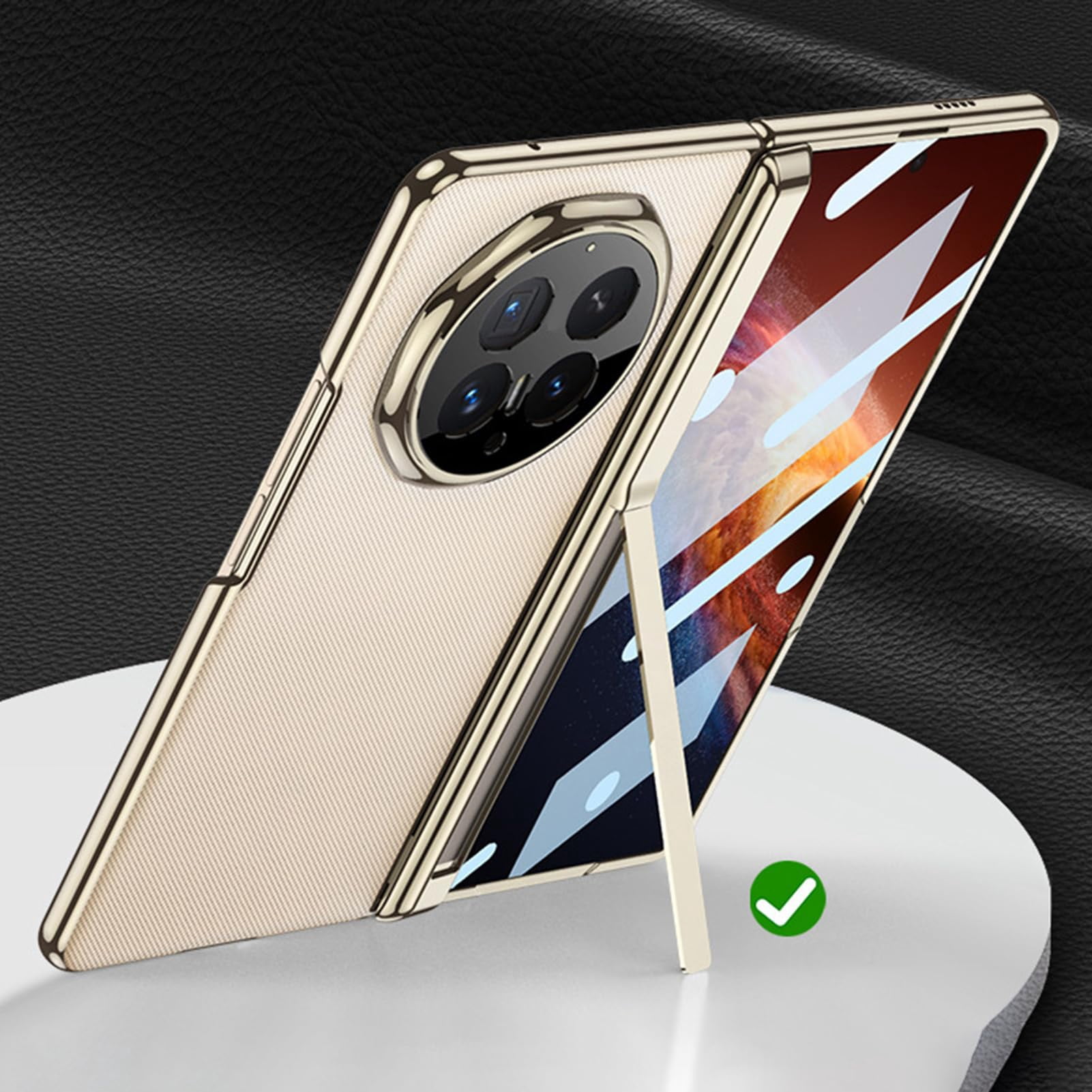 Case For Huawei Honor Magic V6, Magnetic Shell With Anti-Fall Screen Protector Support Car Magnetic Cover