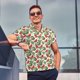 thumbnail image 4 of Fotbe Watermelons Camiseta Polo de Golf para Hombre con Estampado – Camisa Deportiva Transpirable con Cuello Abotonado-XX-Large, 4 of 6