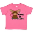 thumbnail image 3 of Inktastic It Moose Be Love with Cute Moose Boys or Girls Toddler T-Shirt, 3 of 5