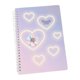 thumbnail image 2 of Spiral Notebook 5.98inchx8.27 pulgadas 96 sábanas Diary Journal Block for Office Corazón, 2 of 8