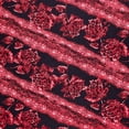 thumbnail image 2 of Zelouf Zs1810Gg-1 Print On Ity  , Sewing, DIY, Crafts Fabric by the Yard, 393 Red Combo, 5 Yard, 2 of 2