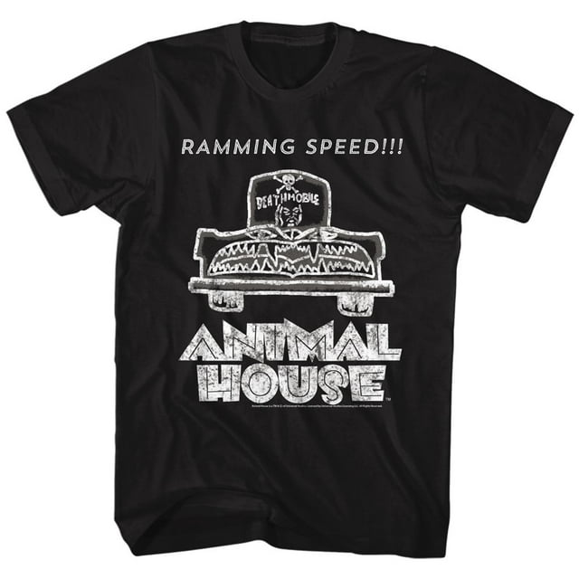 Animal House Films Ramming Vitesse Adulte Manches Courtes T-Shirt