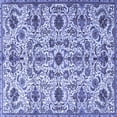 thumbnail image 1 of Ahgly Company Indoor Square Persian Blue Traditional Area Rugs, 3' Square, 1 of 4