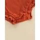 thumbnail image 5 of Conjunto de ropa de Halloween para bebés recién nacidos, niñas y niños, con calabaza, mono de manga larga con estampado de letras, pantalones cortos con volantes y diadema., 5 of 6