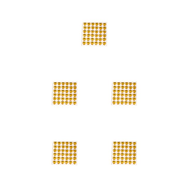 Advancent 10 hojas de pegatinas de joyas, calcomanías acrílicas tridimensionales para manualidades, pegatinas para uñas, teléfono, guitarra, mesa, Type2 NO2 Advancent CBP482759