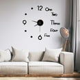 thumbnail image 3 of Xihbxyly Reloj Sin Marco, Elegante Adhesivo para Espejo de Pared, Segundero Silencioso, Fácil Instalación y Diseño Autoadhesivo, Decoración para El Hogar y La Oficina, Regalo Ideal para Cualquier Oca, 3 of 5