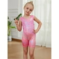 thumbnail image 5 of 2-8 Years Gymnastics Leotards for Girls Sparkly Biketards Unitards Athletic Tumbling Outfit, 5 of 6