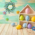 thumbnail image 5 of Front Door Wreath for Spring Summer, Denbek 32Cm Artificial Wreath for Front Door - Colorful & Full Faux Flower and Greenery Arrangement, 5 of 5