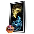 thumbnail image 2 of Cuadros Decorativos 5D DIY Diamond Painting Kits Koi Fish Full Square Drill Wall Decor Art Crafts Likrtyny embutido en tela, 2 of 9