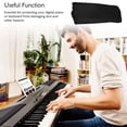 thumbnail image 4 of pitrice 61-key Electronic Piano Keyboard Dust Keyboard Protector Cover Bags Cases Covers Water-resistant Dustproof Material Foldable Home Accessories, 4 of 9