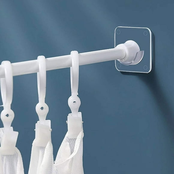 Adhesive Shower Curtain Rod Holder