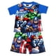 thumbnail image 1 of 2023 nuevos conjuntos de niño de manga corta de verano de dibujos animados vengadores niños pantalones cortos pijamas trajes Marvel ropa traje 3-8 YM (5T) Gao Jinjia LED, 1 of 2