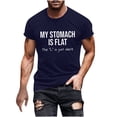 thumbnail image 1 of T-Shirt Graphique à Manches Courtes Décontracté pour Hommes, Col Rond Imprimé, Tissu Imitation Coton Léger pour Usage Quotidien, 1 of 4