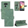 thumbnail image 1 of Pour LG K50S Étui en Cuir PU à Rabat avec Fentes pour Cartes Support Pliant folio-Vert, 1 of 5