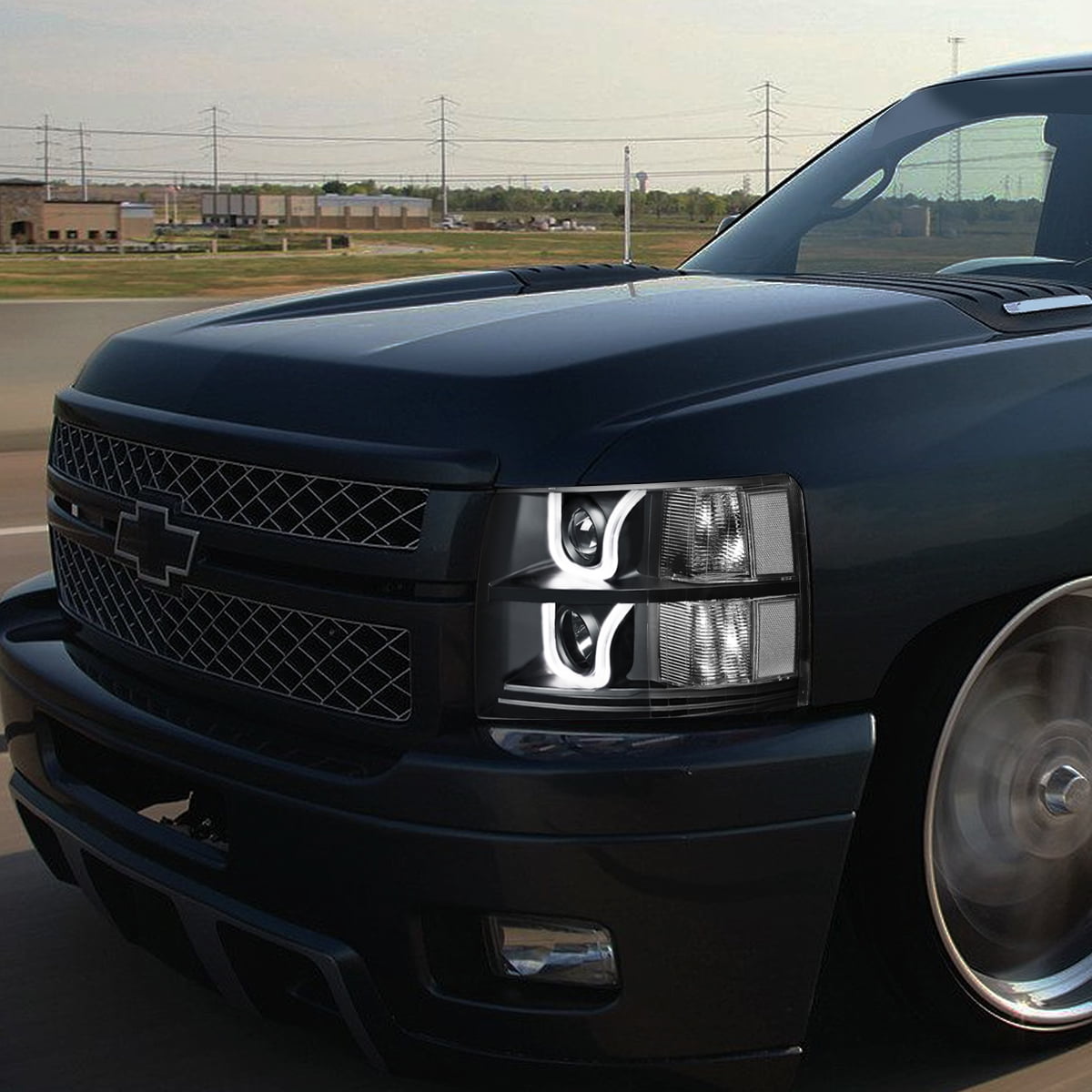 2008 silverado halo headlights Clearance